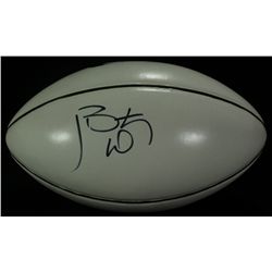 John David Booty Signed Football (AR COA)