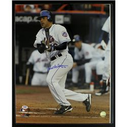 Lot of (2) Paul Lo Duca Signed Mets 16x20 Photos (PSA)