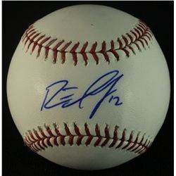 Robert Andino Signed OML Baseball (GA COA)