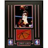Image 1 : Lebron James Heat 16x20 Custom Display with Piece of Basketball