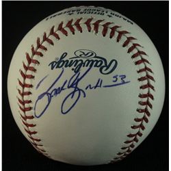 Zach Britton Signed OML Baseball (GA COA)