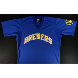 Paul Molitor Signed Brewers Jersey (PSA COA)