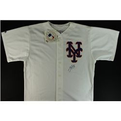 Jose Reyes Signed Mets Jersey (GA COA)