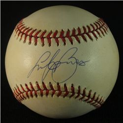 Andy Benes Signed ONL Baseball (AR COA)