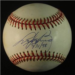 Andy Benes Signed ONL Commemorative Diamondbacks Opening Day Baseball (AR COA)