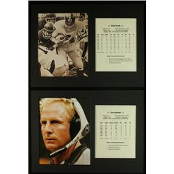 Lot of (5) Signed Custom Matted Pieces: Hoak, Haslett, Bacon, O'Brien & Butler (PA LOA)