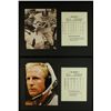 Image 1 : Lot of (5) Signed Custom Matted Pieces: Hoak, Haslett, Bacon, O'Brien & Butler (PA LOA)