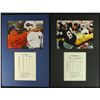 Image 2 : Lot of (5) Signed Custom Matted Pieces: Maryland, Perry, Marinaro, Mularkey & Saban (PA LOA)