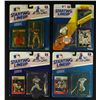 Image 1 : Lot of (4) Starting Lineup Figures: Ozzie Smith, Frank Thomas, Dave Winfield, Harold Baines