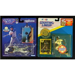 Lot of (2) Ken Griffey Jr. Starting Lineup Figures