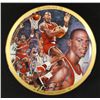 Image 1 : Michael Jordan Limited Edition 8" UDA Bradford Exchange Commemorative Plate: "Rookie Year"