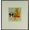 Image 1 : "Mickey Without Makeup" Humorous LE Artist Signed Lithograph #66/100