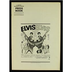 Elvis Presley Vintage 1967 "Double Trouble" Press Book