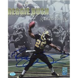 Reggie Bush Signed Saints 8x10 Photo (SOP COA)