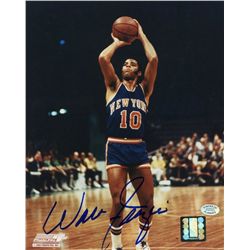 Walt Frazier Signed Knicks 8x10 Photo (SOP COA)