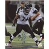 Image 1 : Michael Oher Signed Ravens 8x10 Photo (GA COA)