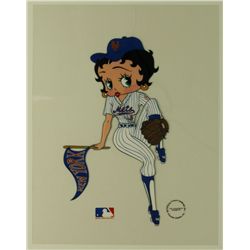 Betty Boop Limited Edition Mets 1993 Animation Serigraph Cel