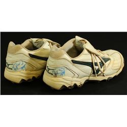 Jeff Treadway Signed Game-Used Cleats (PA LOA)