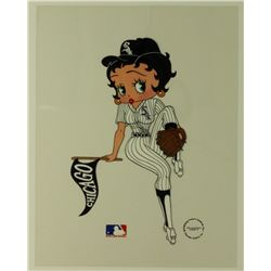 Betty Boop Limited Edition White Sox 1993 Animation Serigraph Cel
