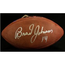 Brad Johnson Signed NFL Game Ball (SOP COA)