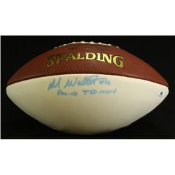 Andrew Walter Signed Football: Inscribed "Pac-10 TD Record" (GA COA)