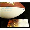 Image 2 : Andrew Walter Signed Football: Inscribed "Pac-10 TD Record" (GA COA)