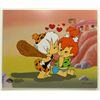 Image 1 : "The Flintstones" 2000 Viva Rock Vegas Limited Edition Animation Serigraph Cel