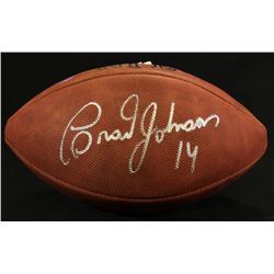 Brad Johnson Signed NFL Game Ball (SOP COA)