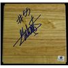 Image 1 : Dikembe Mutombo Signed Floorboard (GA COA)