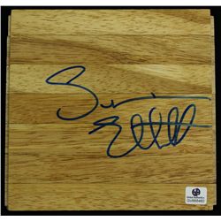 Sean Elliott Signed Floorboard (GA COA)