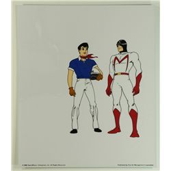 Speed Racer & Racer X Limited Edition 2000 Animation Serigraph Cel