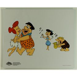 "The Flintstones" 2000 Viva Rock Vegas Limited Edition Animation Serigraph Cel