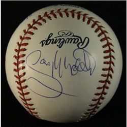 ROY Baseball Signed by (3) with Butch Metzger, Gary Matthews & Pat Listach (GA COA)