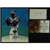 Image 1 : Lot of 2 Football Autographs Including Johnny Lujack & Rae Carruth
