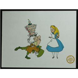 Alice In Wonderland Walt Disney Limited Edition Animation Serigraph Cel