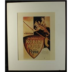 The Adventures of Robin Hood Custom Matted Lithograph