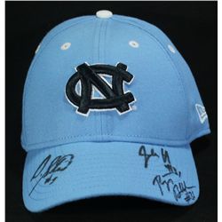 John Henson, Dexter Strickland & Reggie Bullock Signed North Carolina Hat (PA LOA)