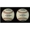 Image 2 : Lot of (2) Bucky Dent Signed OML Yankees Baseballs: Various Inscriptions (PA LOA)