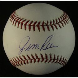 Jim Rice Signed OML Baseball (GA COA)