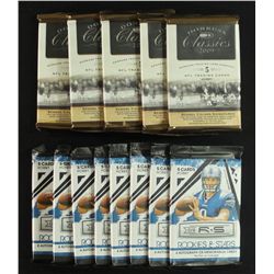 Lot of (13) Unopened 2009 Football Card Packs