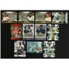 Image 1 : Lot of (11) Autographed Football Inserts
