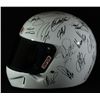 Image 2 : Simpson Racing Full-Size Helmet Signed by (40+) With Earnhardt Jr., Stewart, Gordon, Bush (JSA LOA)