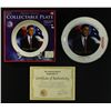 Image 1 : Barack Obama LE Election Day Collectable Plate (COA)