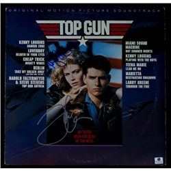 Tom Cruise & Kelly McGillis Top Gun Signed LP Record (GA COA)