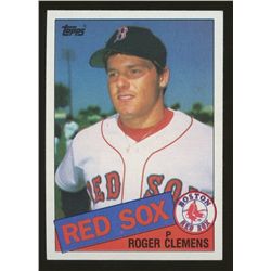 Lot of (2) 1985 Topps Rookies: Roger Clemens & Mark McGwire