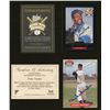 Image 1 : Lot of (2) Signed Baseball Cards: Ernie Banks & Duke Snider (COA)