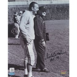 Dick Butkus Signed Bears 8x10 Photo Inscribed "HOF 79" (Mounted Memories)