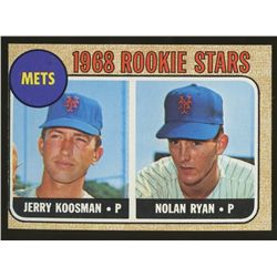 1968 Topps #177 Rookie Stars Nolan Ryan RC & Jerry Koosman RC