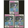 Image 1 : Lot of (3) 1974 Topps #20 Nolan Ryan Angels