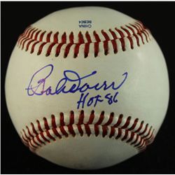 Bob Doerr Signed OL Baseball: Inscribed "HOF 86" (GA COA)